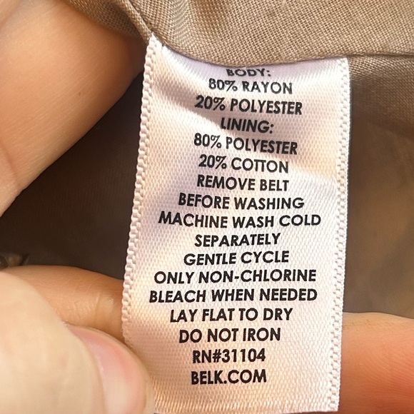 Belk Size Small Button MIDI Skirt - Picture 4 of 6